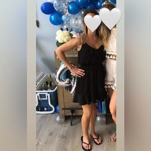 Express black summer dress